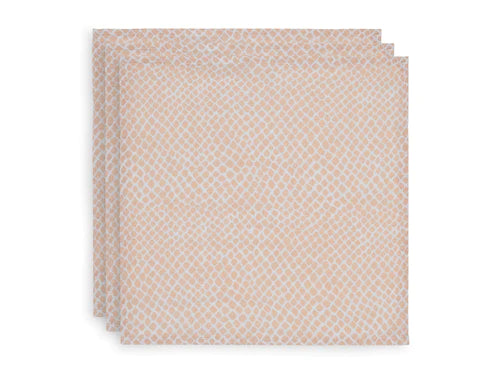 Комплект Муселинови Кърпи 31 X 31 См. 3 Бр. Pale Pink Jollein