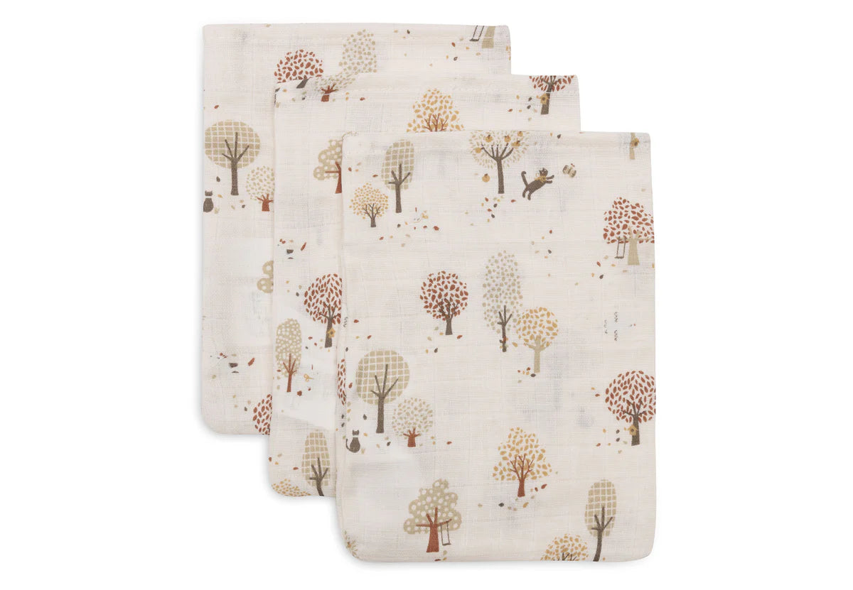 Комплект Муселинови Кърпи Спарчета 15 X 20 См. 3 Бр. Tiny Park Jollein