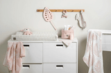 Комплект Муселинови Кърпи Спарчета За Почистване 15 Х 20 См. 3 Бр. Nature Pale Pink Jollein