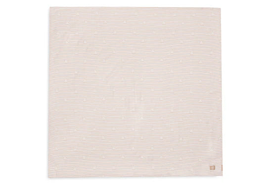 Комплект Муселинови Пелени 115 X 115 См. 2 Бр. Miffy Stripe Biscuit Jollein