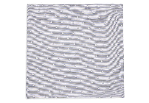 Комплект Муселинови Пелени 115 X 115 См. 2 Бр. Miffy Stripe Navy Jollein