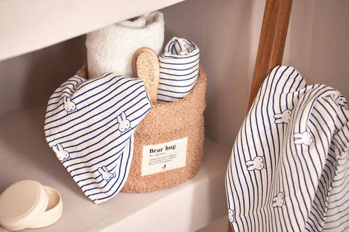 Комплект Муселинови Пелени 115 X 115 См. 2 Бр. Miffy Stripe Navy Jollein