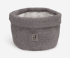 Jollein Bliss Knit tárolókosár kiegészítőkhöz, Storm Grey