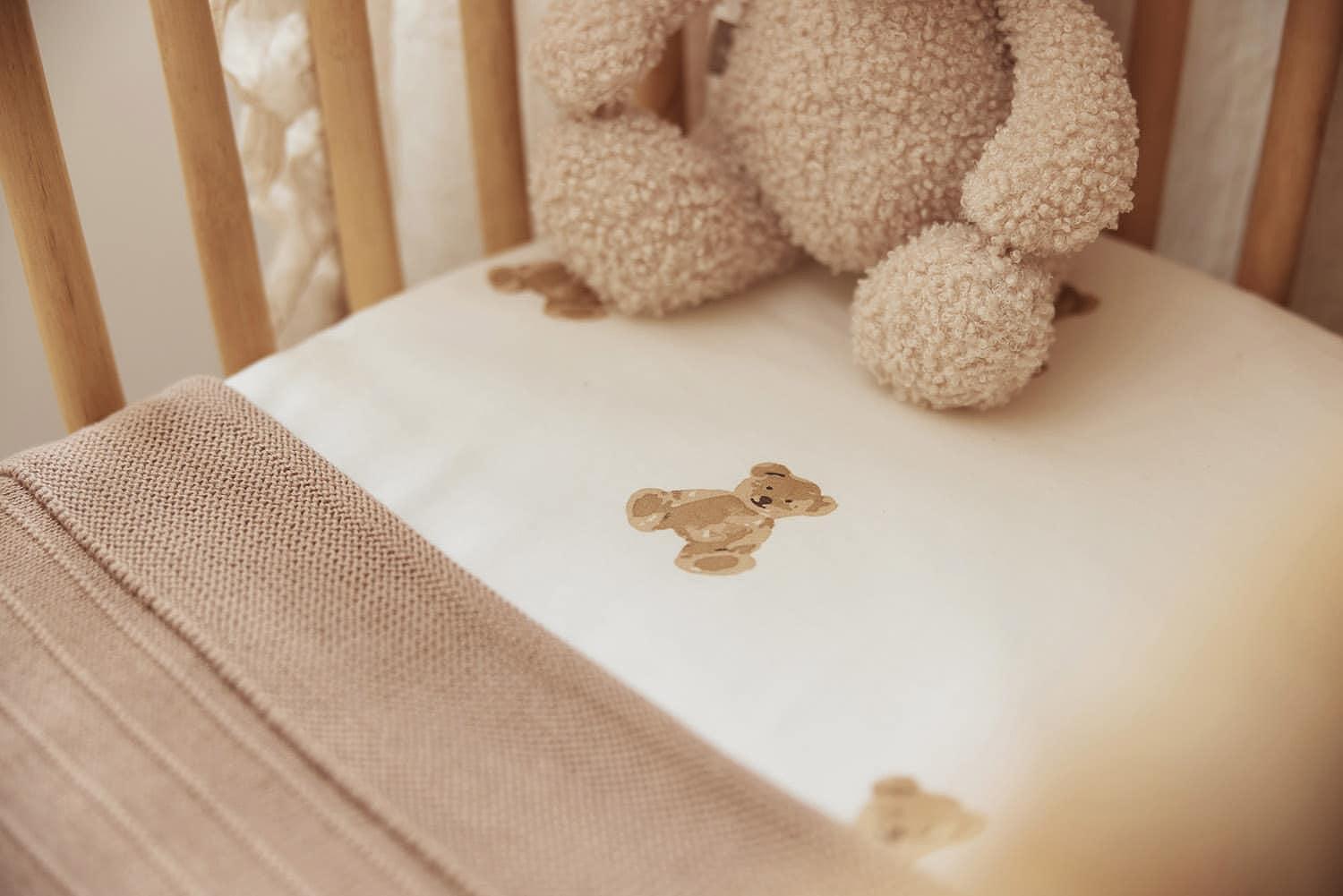 Чаршаф С Ластик 60х120 См Teddy Bear Jollein