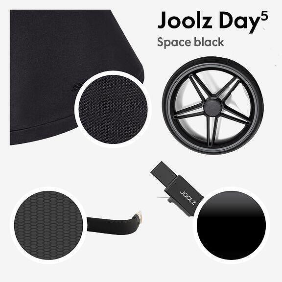 Бебешка Количка Day5 Complete Set Space Black Joolz