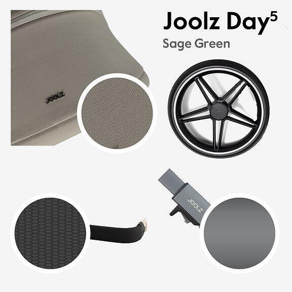 Бебешка Количка Day5 Complete Set Sage Green Joolz