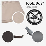 Бебешка Количка Day5 Complete Set Sandy Taupe Joolz