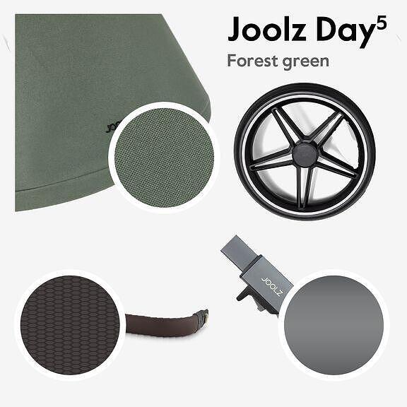 Бебешка Количка Day5 Complete Set Forest Green Joolz