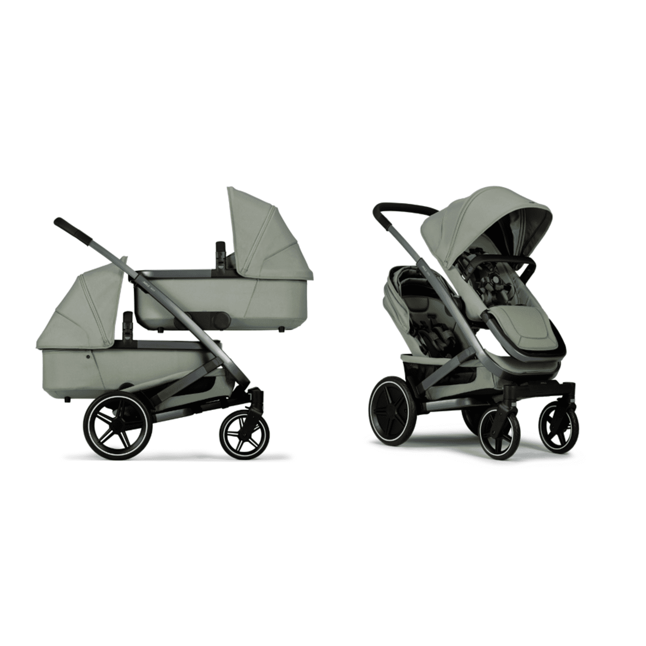 Бебешка Количка Geo3 Twin Set Sage Green Joolz