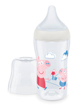 Nuk Perfect Match Шише Рр 260Мл. Със Силиконов Биберон M, 3+Мес. Peppa Pig