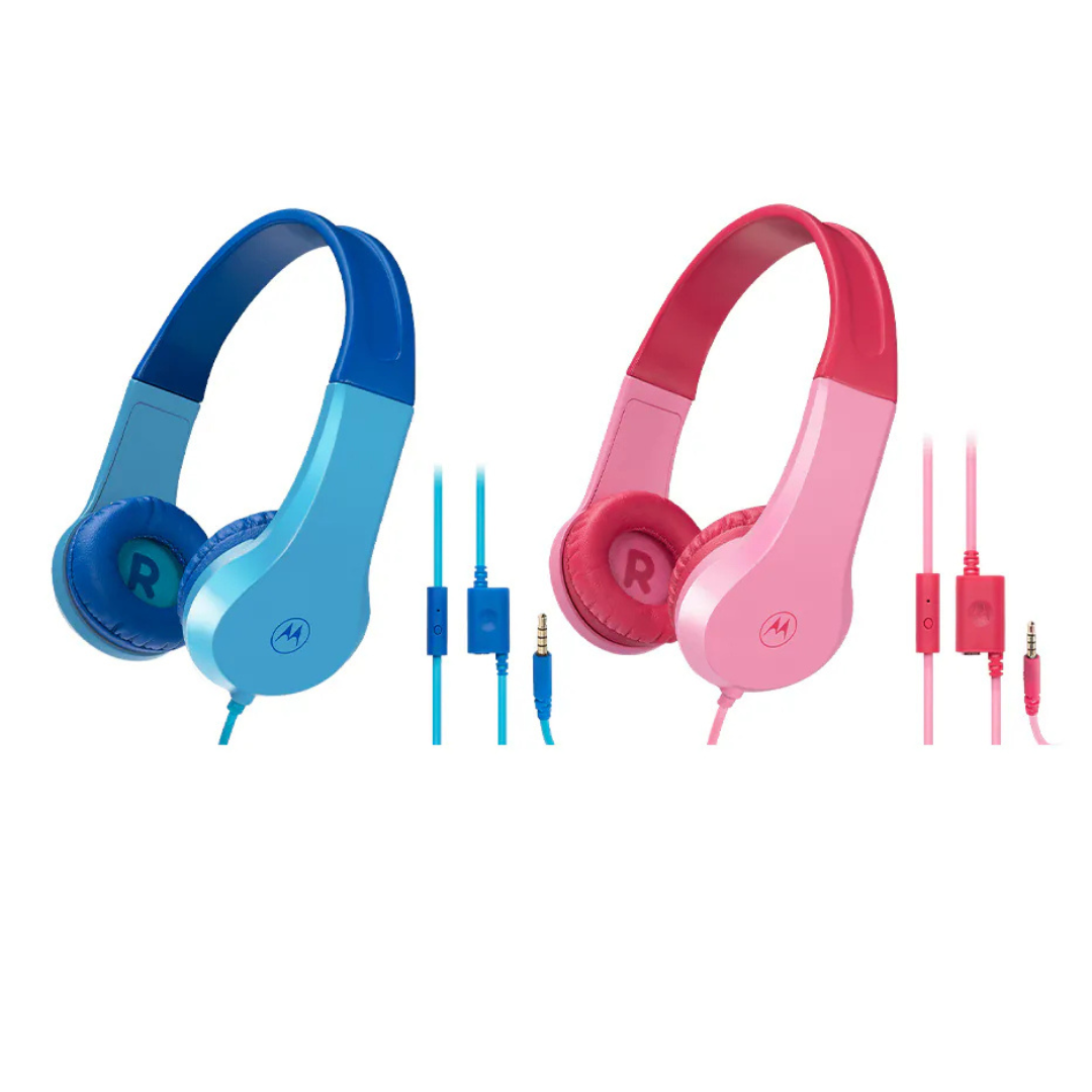 Детски Слушалки С Кабел Moto Jr200 Blue Motorola