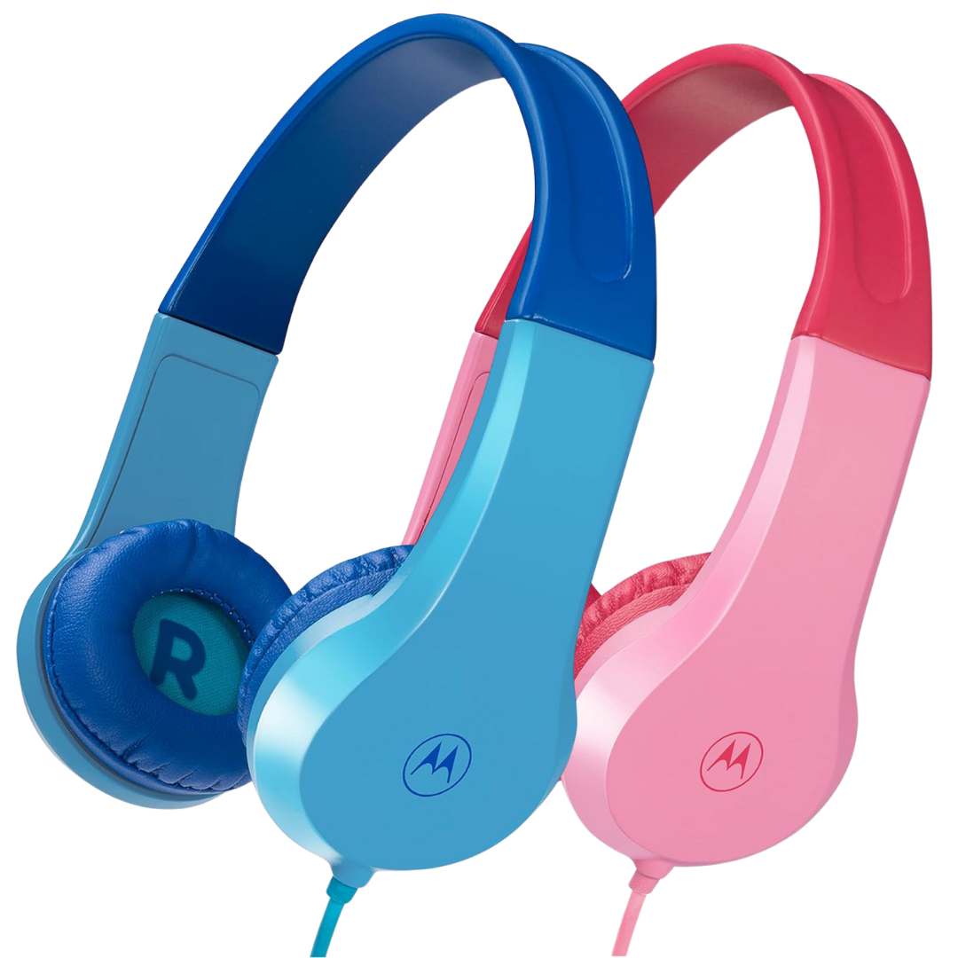 Детски Слушалки С Кабел Moto Jr200 Pink Motorola