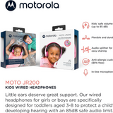 Детски Слушалки С Кабел Moto Jr200 Pink Motorola