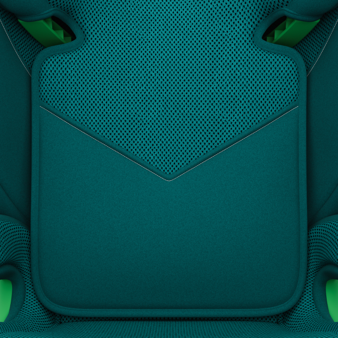 Junior Fix 2 Plus Столче За Кола Green Kinderkraft