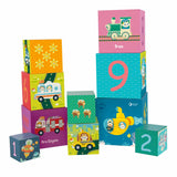 Картонени Кубчета За Редене - Транспортни Средства - Занимателни Играчки - Classic World - BebeMama