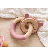 Kiokids Nyuszi Rágóka, rózsaszín, 7 cm, 3234