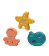 Бебешка Дървена Дрънкалка 8см Sea Animals 2725 Kiokids