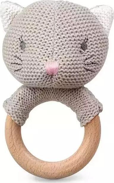 Бебешка Гризалка Дрънкалка Коте 3110 Kiokids