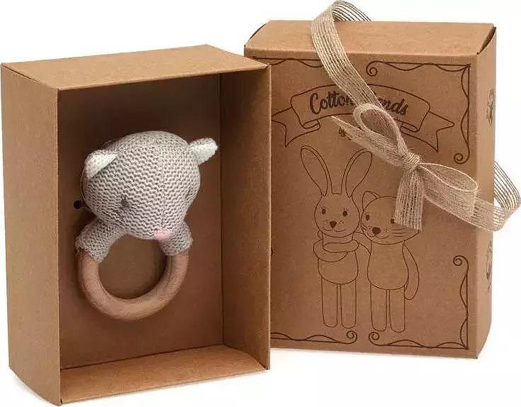 Бебешка Гризалка Дрънкалка Коте 3110 Kiokids