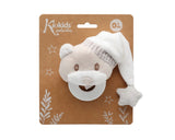 Бебешка Гризалка Мече Силикон С Плюш 13 См 04196 8 Kiokids