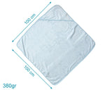 Бебешка Хавлия 100x100 См. Bamboo Blue Kiokids