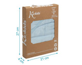 Бебешка Хавлия 100x100 См. Bamboo Blue Kiokids