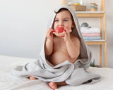 Бебешка Хавлия 100x100 См. Bamboo Grey Kiokids