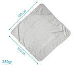 Бебешка Хавлия 100x100 См. Bamboo Grey Kiokids