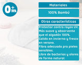Бебешка Хавлия 100x100 См. Bamboo Grey Kiokids