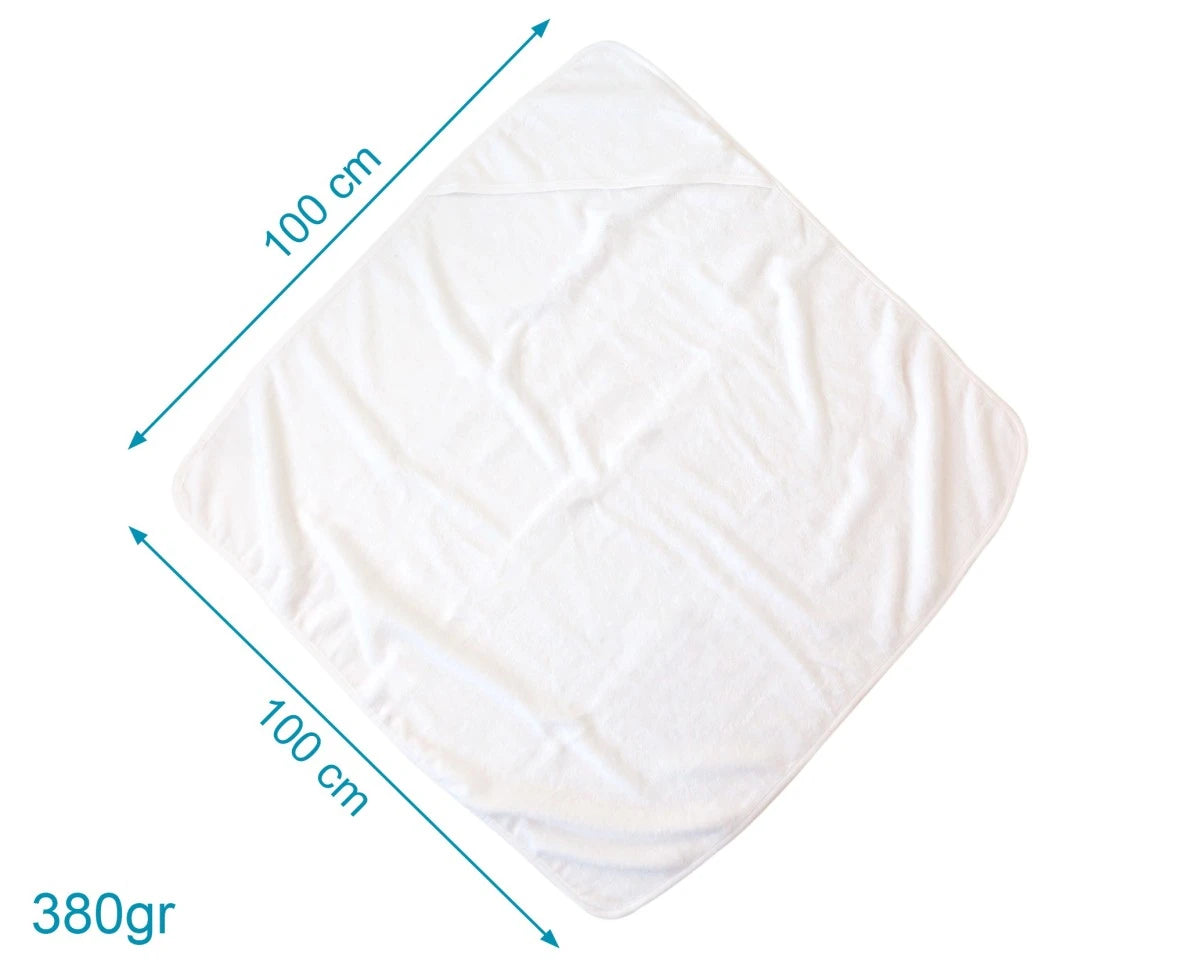 Бебешка Хавлия 100x100 См. Bamboo White 04327 6 Kiokids