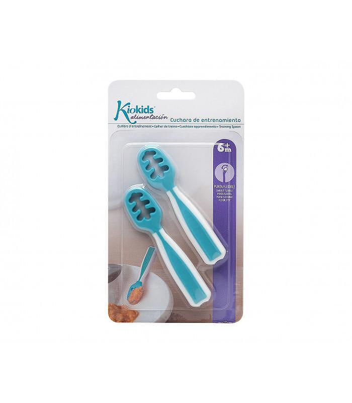 Бебешка Лъжичка Синя 2бр 03200 Kiokids