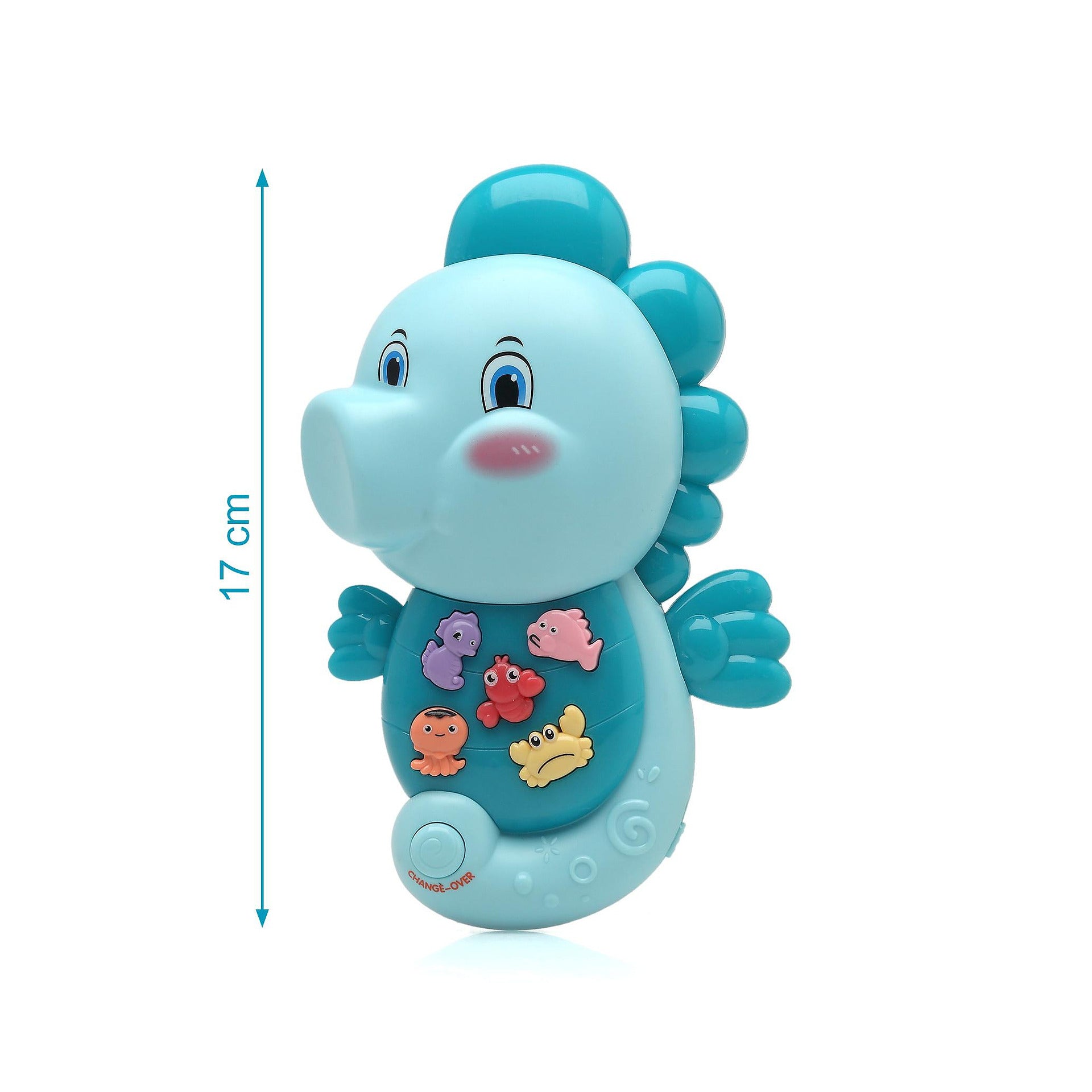 Бебешка Музикална Играчка 19х13 См Sea Horse Kiokids