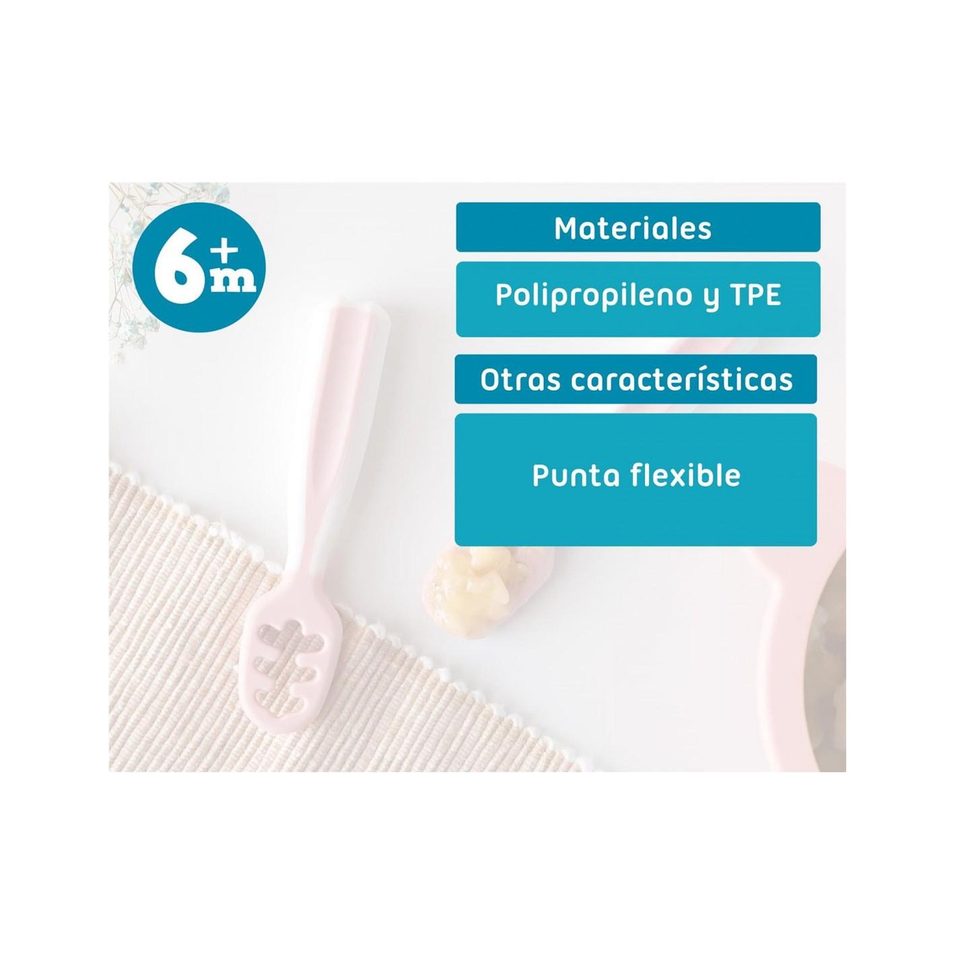Бебешки Лъжички 2бр Pink 03587 5 Kiokids