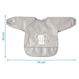 Бебешки Лигавник Мантичка Elephant Grey 3747 3 Kiokids