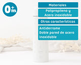 Kiokids Bébi Termosz 500 Ml Szürke 05412 8