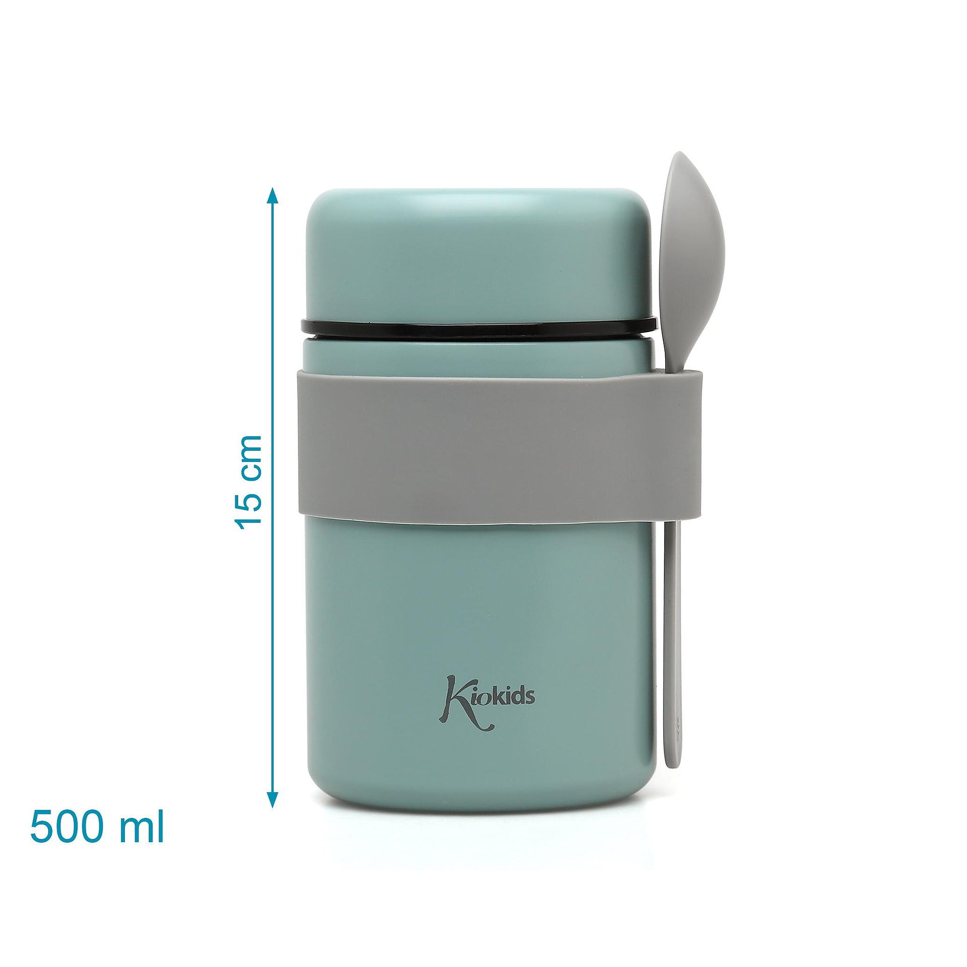 Бебешки Термос С Лъжичка Розов Sage 500мл 3722 Kiokids