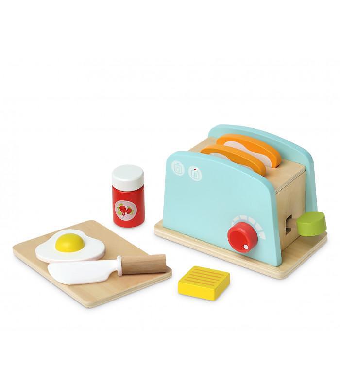 Дървен Детски Тостер 16.5х9х15.2 См 3169 Kiokids