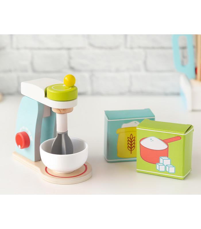 Дървен Детски Миксер 17х17х10 См 3168 Kiokids