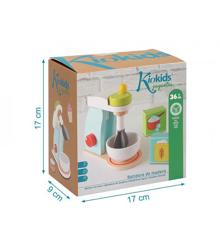 Дървен Детски Миксер 17х17х10 См 3168 Kiokids