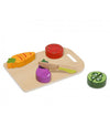 Kiokids Zöldséges Fa Vágódeszka 3306