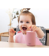 Kiokids Rózsaszín Szilikon Itatópohár Gyermekeknek 180ml 03508 0