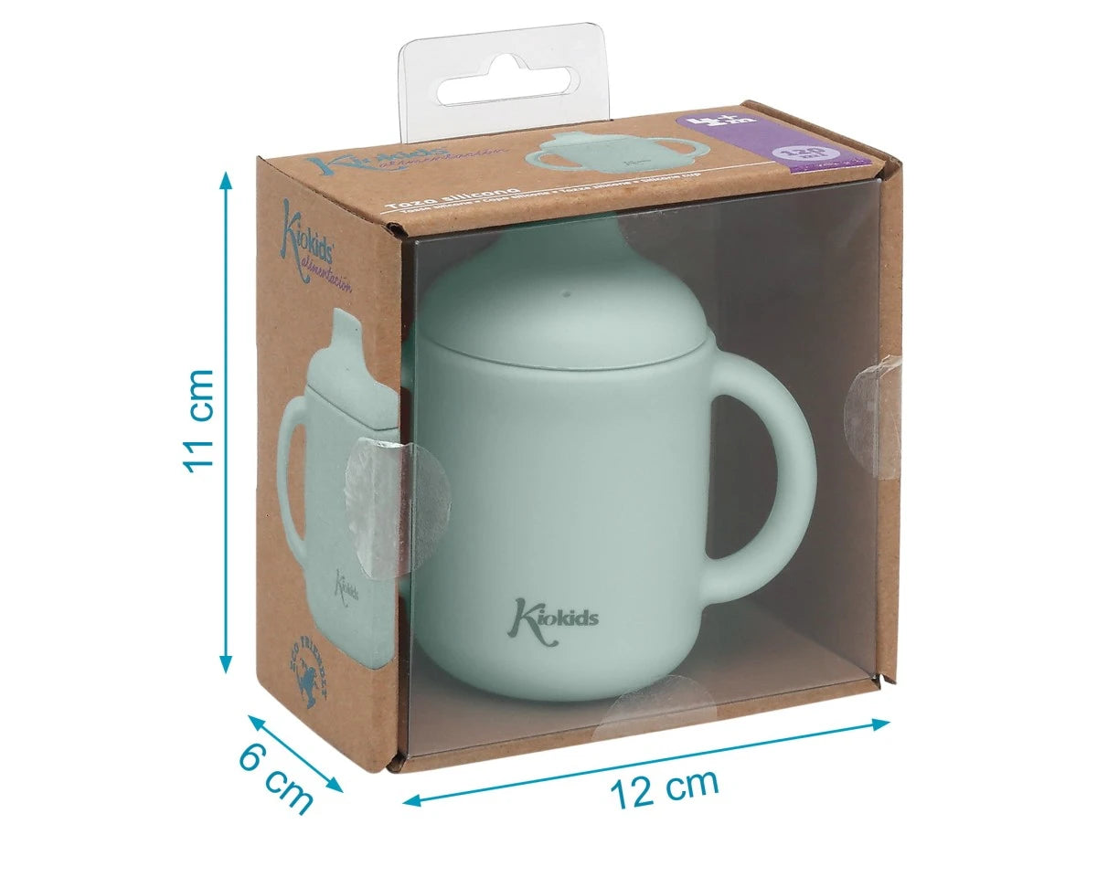 Детска Силиконова Чаша С Дръжки 120 Мл Sage 06656 5 Kiokids