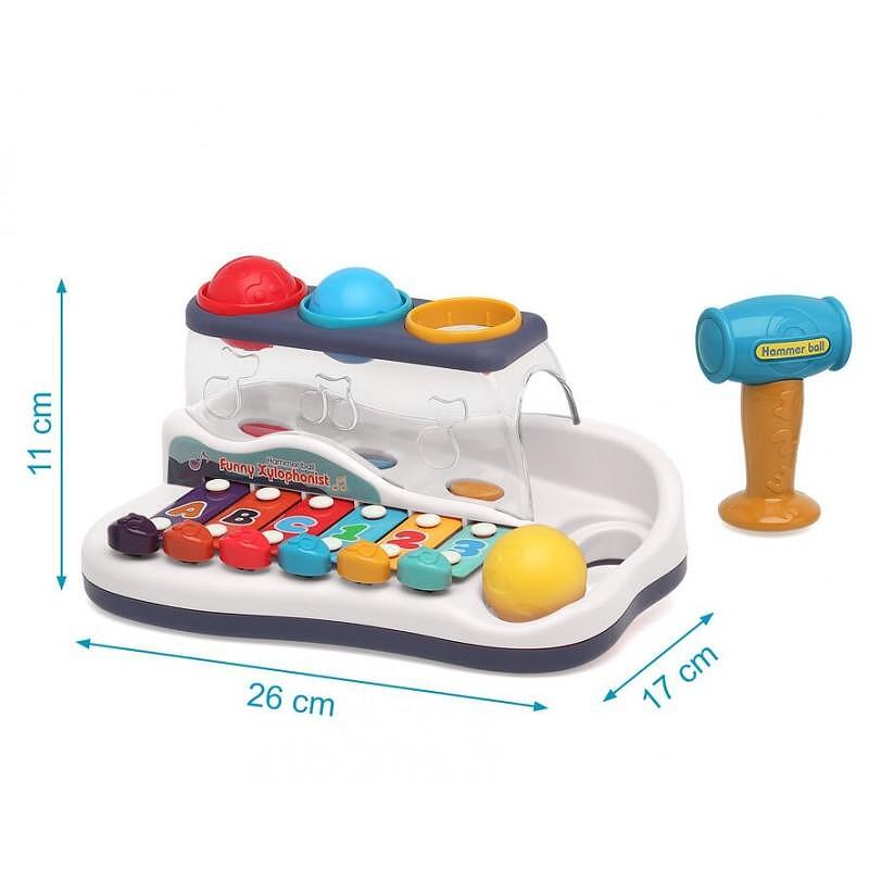 Детски Ксилофон 29х18 См 3974 3 Kiokids