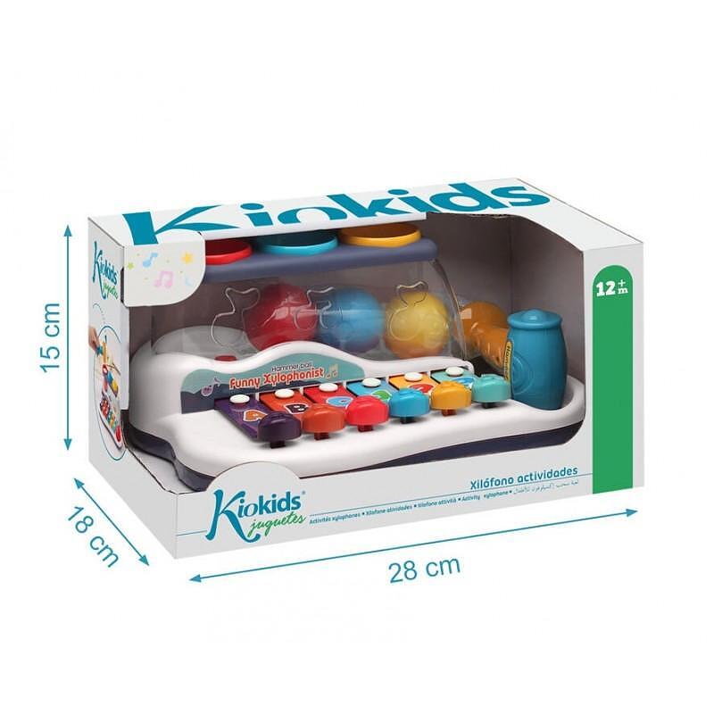 Детски Ксилофон 29х18 См 3974 3 Kiokids