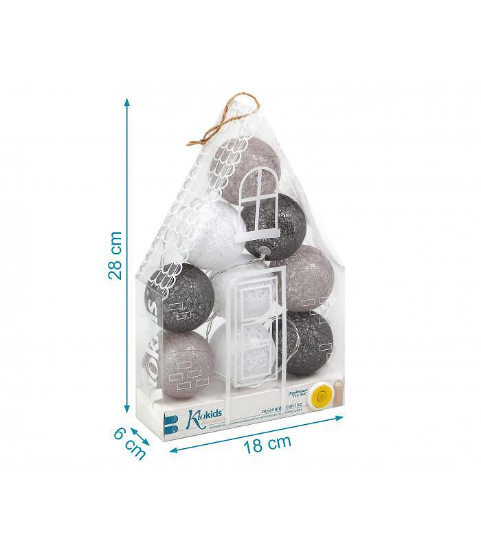 Гирлянд Лампички 150 См Топки 2793 Kiokids