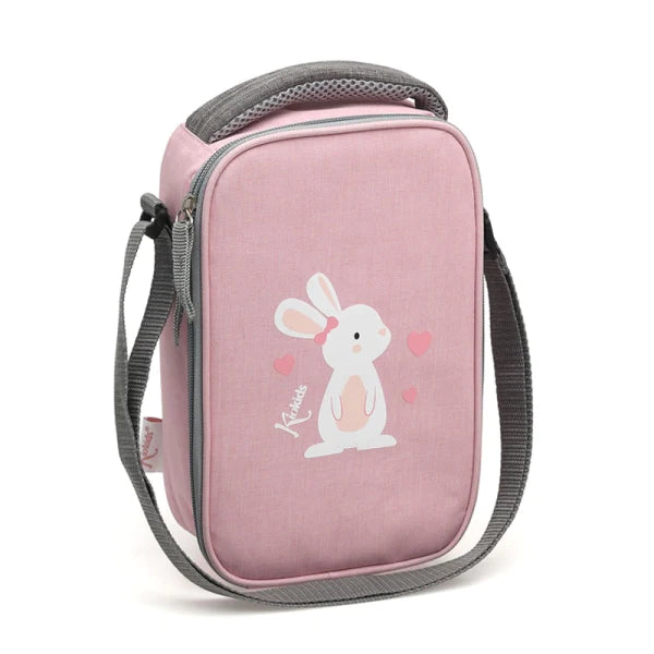 Hűtőtáska 24x15x7 cm Lovely Bunny Pink 2.5l Kiokids