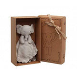 Играчка За Гушкане Doudou Слон 25 См Cotton Grey 3885 2 Kiokids
