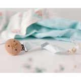 Клипс За Залъгалка Wood Grey 3686 5 Kiokids