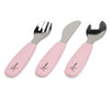 Комплект Бебешки Прибори За Хранене Pink 05715 0 Kiokids