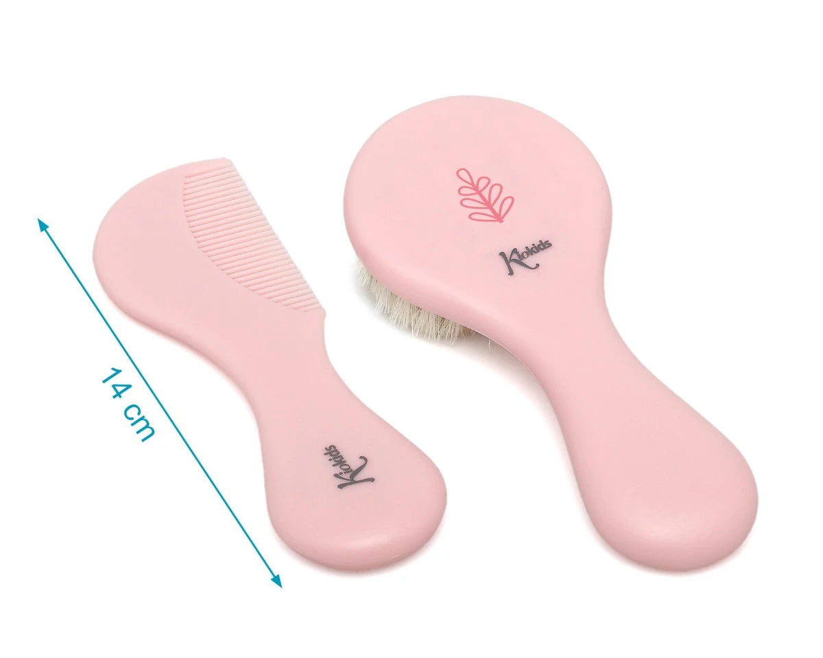Комплект Четка И Гребен Pink 05154 7 Kiokids